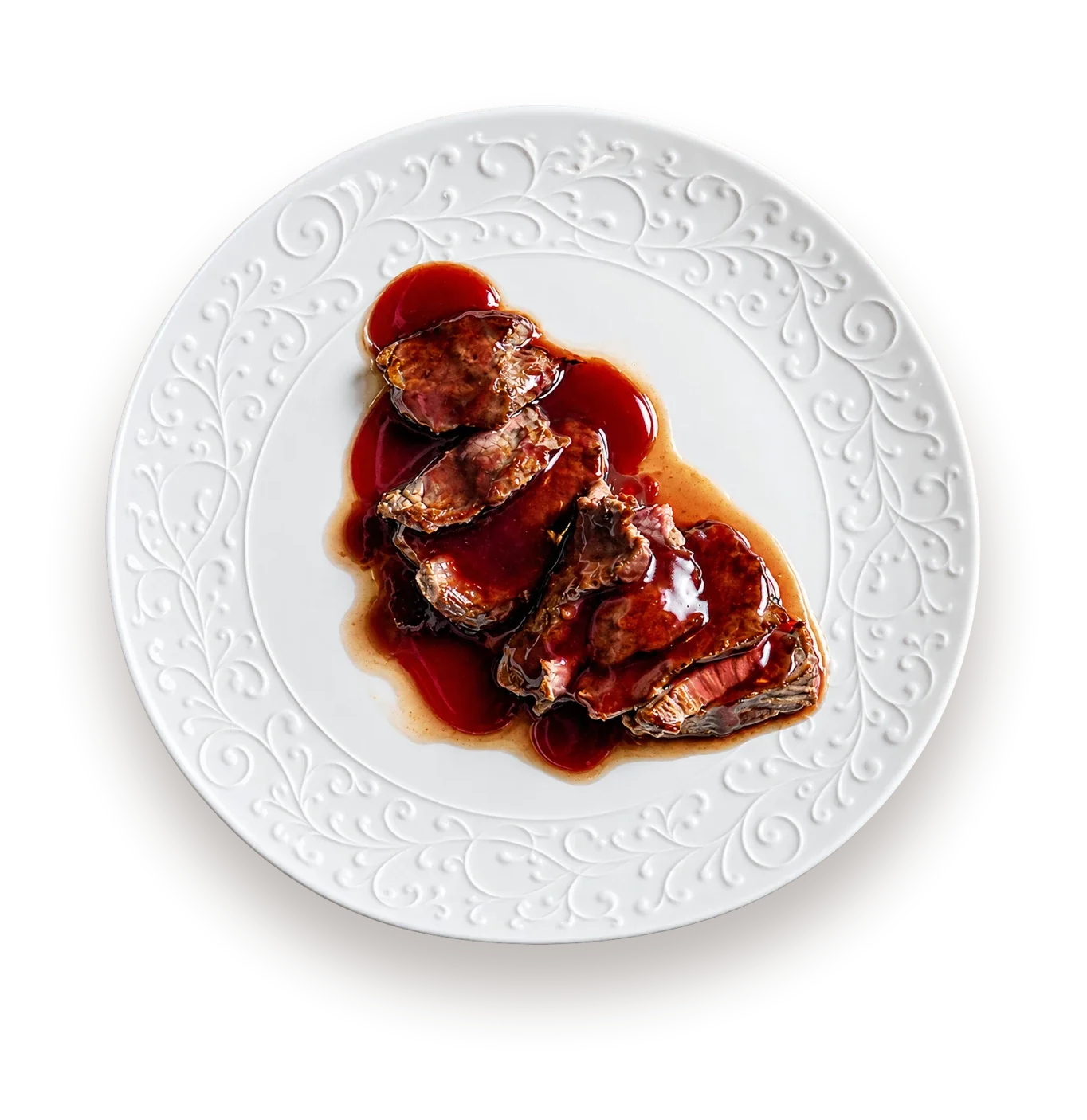 Tagliata di manzo alla riduzione Chianti